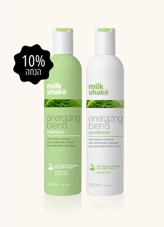 שמפו ומרכך ממריץ 300 מ״ל עם 10 % הנחה